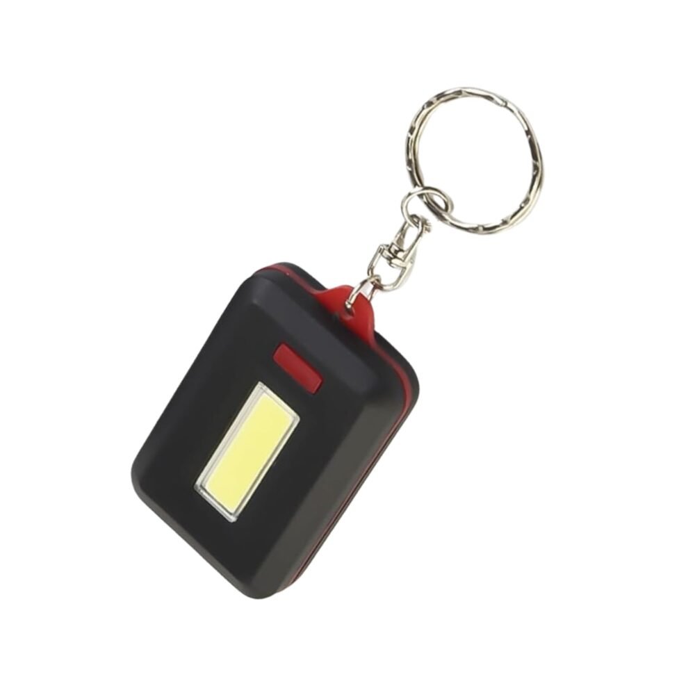 LED Keychain Light – Compact 3-Mode Mini Flashlight