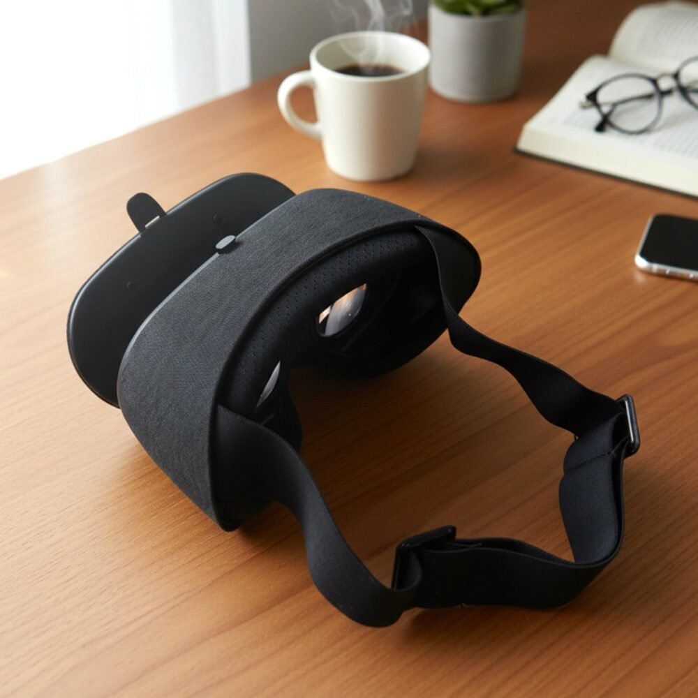 VR Headset Comfort Eye Mask Cover – Soft, Breathable Cushion Pad