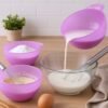 Mix & Measure Prep Bowl Set – 3 Durable BPA-Free Bowls