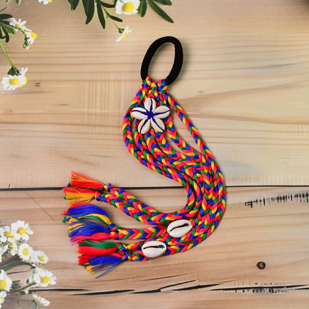 04_8dd93924-4c79-4b05-9f12-fee9de5b02fb.jpg Multicolor Braided Hair Accessory – Traditional Stylish Kodi String Bow
