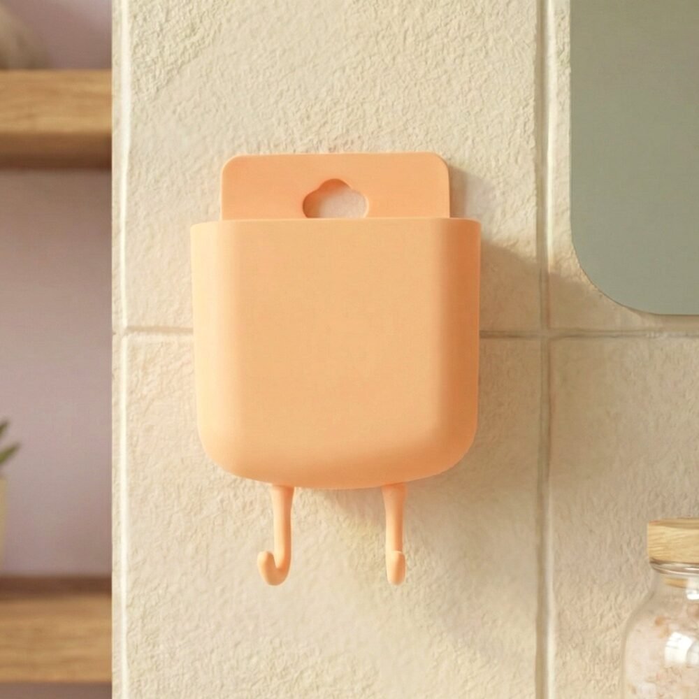 Wall Mounted Mobile Charging Holder – Space Saving Organizer