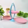 Foldable Fruit Plate – Space-Saving Multi-Use Kitchen Organizer