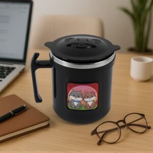 Cat Mug – 250 ml Insulated Stainless Steel for Kids & Gifting