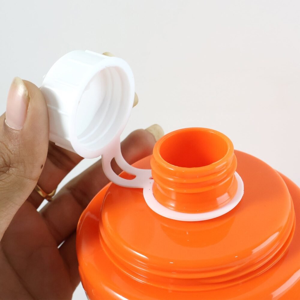 Kids Plastic Cartoon Cup with Lid & Strap – Spill Resistant 350 ML