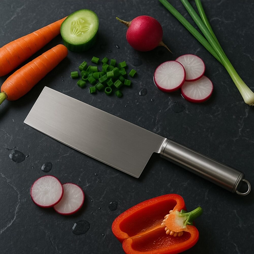 Vegetable Cleaver Knife – Ultra-Sharp Stainless Steel Precision