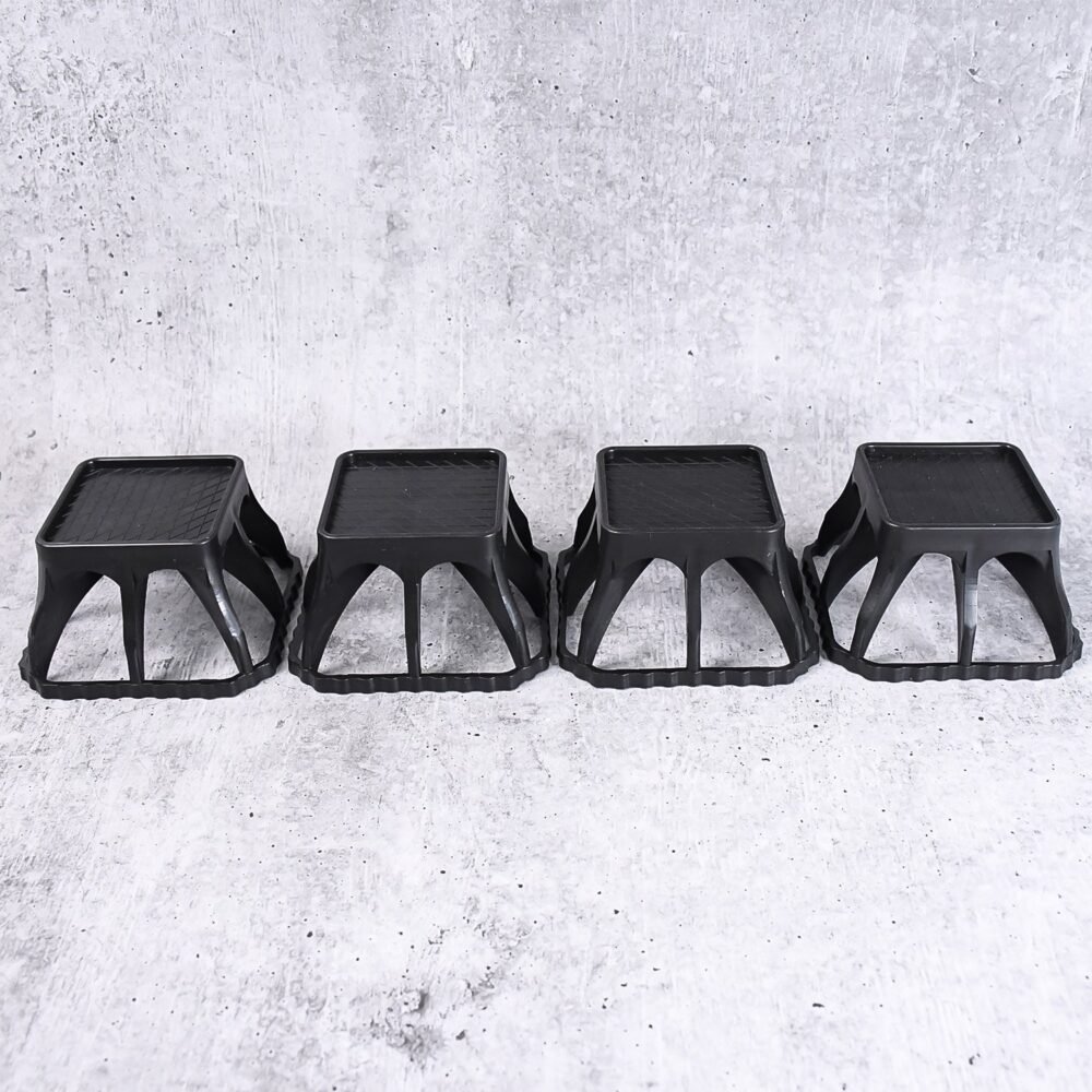 Washing Machine Stand – Durable Plastic 4 Pcs Set | Indo Glow