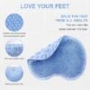 Silicone Bath Massage Cushion – Non-Slip Foot Scrubber & Exfoliator