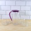 Plastic Jug with Glasses Combo – 5-Piece BPA-Free Serving Set