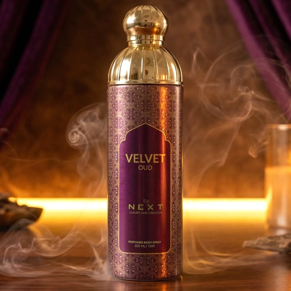 Next Velvet Oud Body Spray – Long Lasting Oud Fragrance for Men & Women