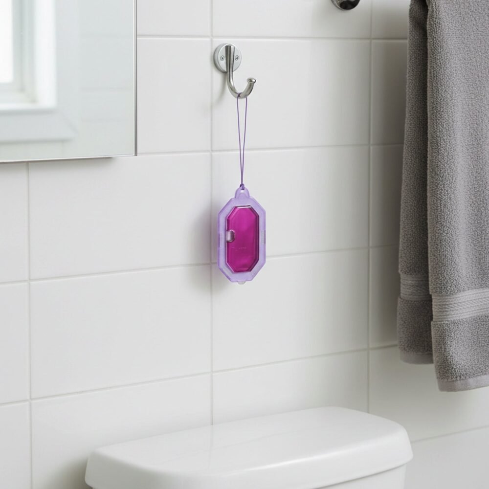 Hanging Lavender Gel Air Freshener – Long Lasting & Compact