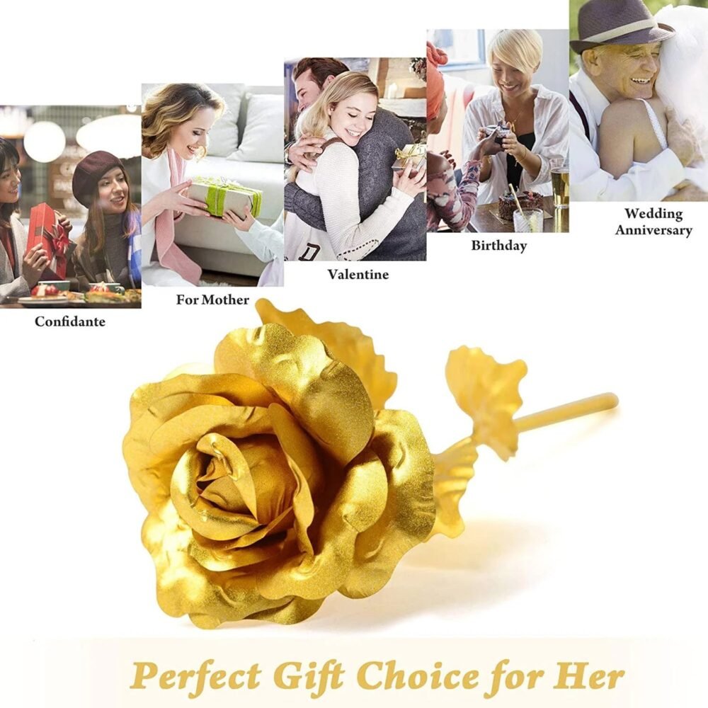 Romantic Heart Love Table Decor – Elegant Rose Gift Set