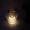 LED Flameless Decorative Candles – Cactus Design, Warm White Glow