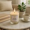 French Lavender Soy Candle – Relaxing Aromatherapy Jar 50g