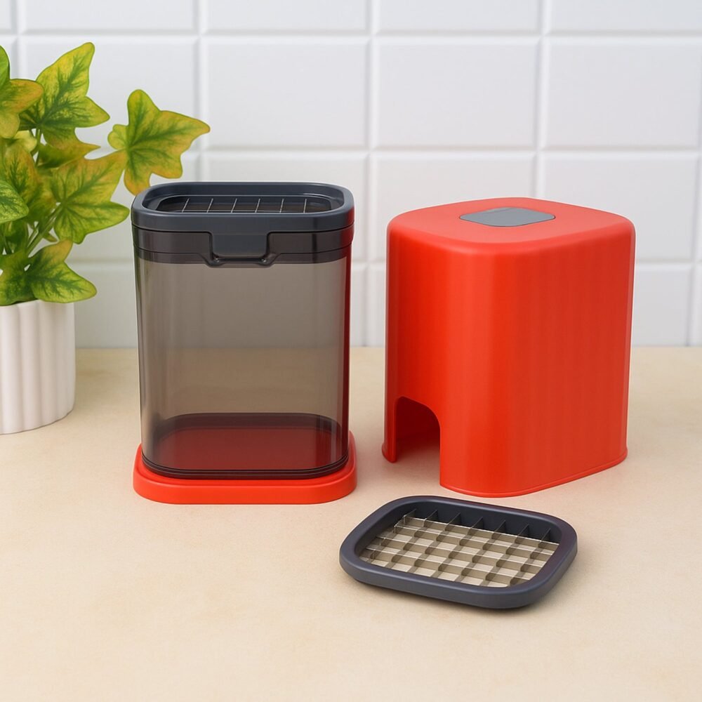 Onion Chopper – Multipurpose Manual Press with Storage Box