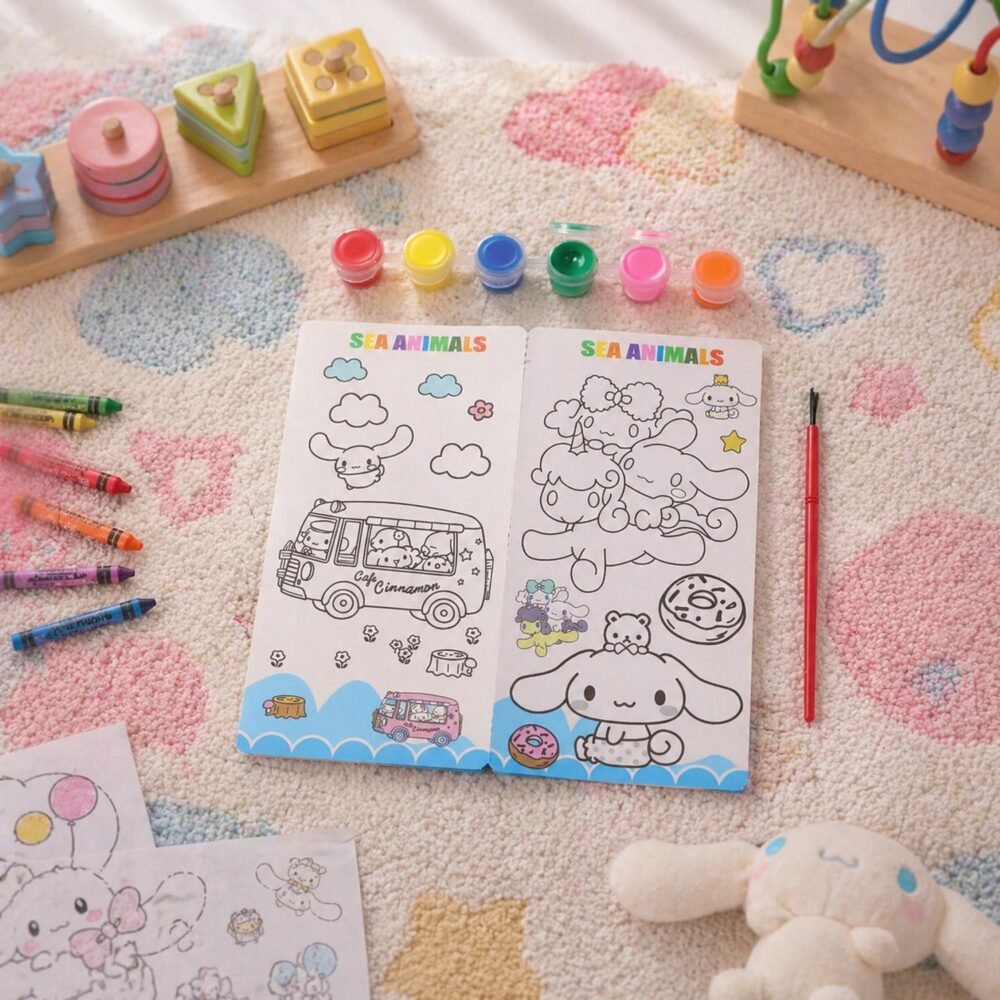 Kids DIY Colour Painting Kit – Encourages Creativity & Learning