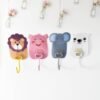 Wall Mounted Cartoon Hooks – Self-Adhesive, Kid-Friendly Design