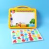 04_drawing-board.jpg Kids Writing Board Set – Double-Sided Whiteboard & Blackboard