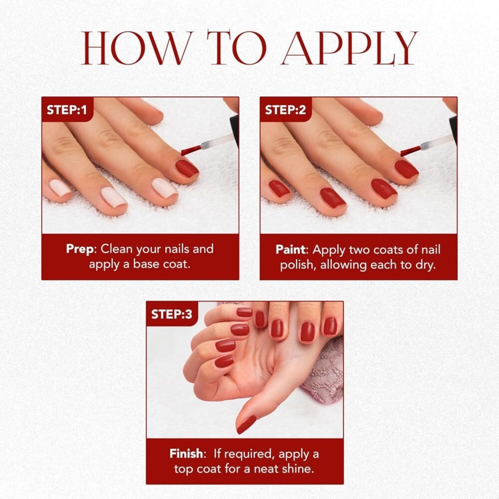 Gel Intense Nail Polish – Rich Pigmented Long-Lasting Finish