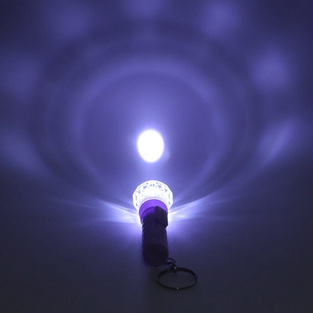 Mini LED Flashlight Keychain – Compact Bright Portable Torch