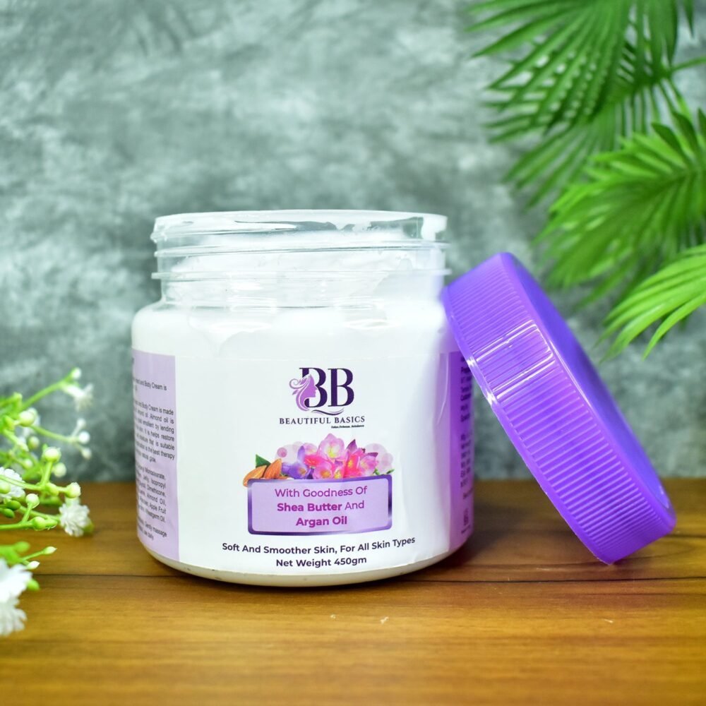 04_e545e054-cc8a-425c-bd4c-e26fa9f00ed9.jpg Shea Butter Body Cream – Deep Moisturisation with Argan Oil 450g