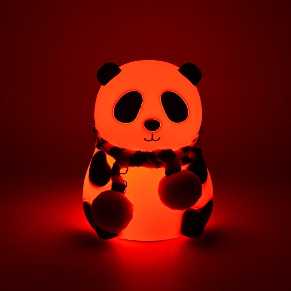 Panda Night Light ñ 7-Color LED Touch Sensor Lamp | Indo Glow