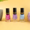 Mini Matte Nail Polish – Quick-Dry 6 ML Glitter Finish