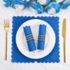 Royal Scalloped Paper Napkins – Soft 120 Pc Disposable Set