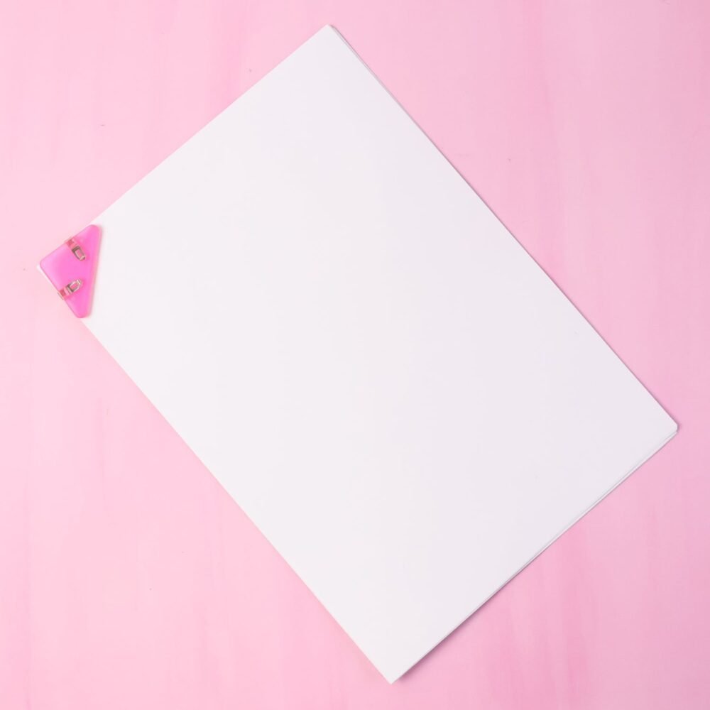 Triangle Paper Clips – Durable ABS Clips for Document Care