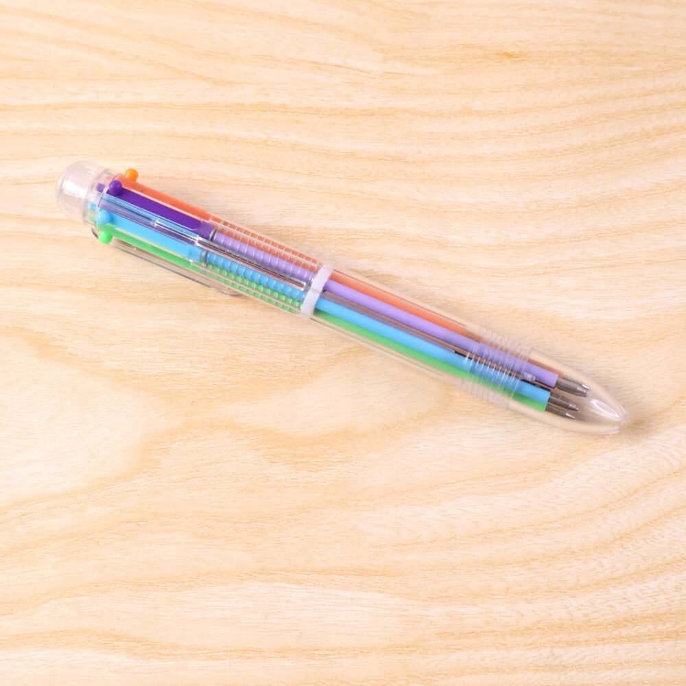 04_pen_721f701d-c3d2-4c11-ac99-e24b45d33d53.jpg Multicolor Ball Pen – 6-in-1 Smooth & Vibrant Writing Tool