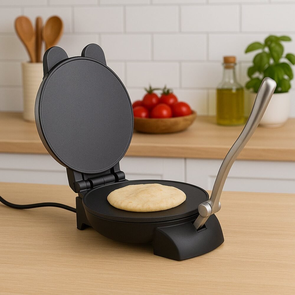 Roti Maker – 1000W Stainless Steel for Soft & Crispy Flatbreads