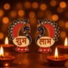04_subh-labh.jpg Peacock Wall Hanging Set – Traditional Shubh Labh Decor for Festivals