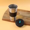 Stainless Steel Travel Tumbler – Leak-Resistant, 500ml Capacity