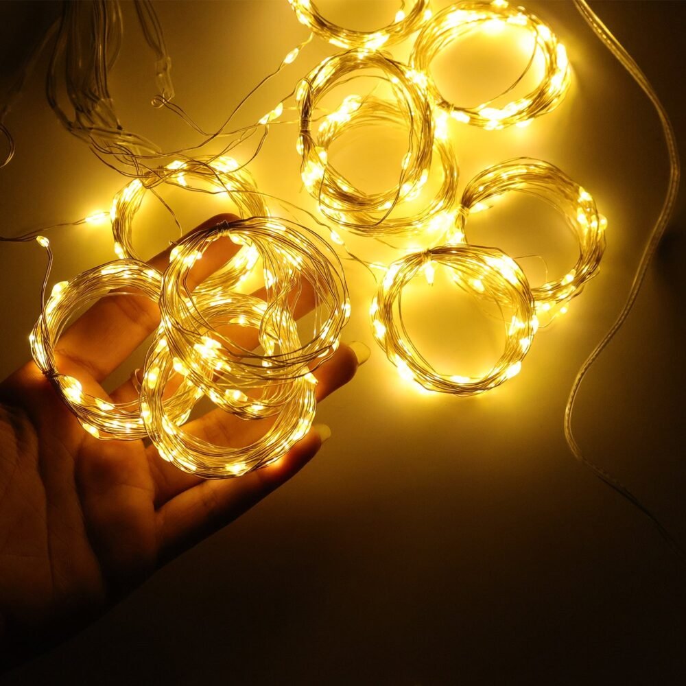 05Light.jpg Decorative LED String Light Set – Stylish Mix Design for Home Decor