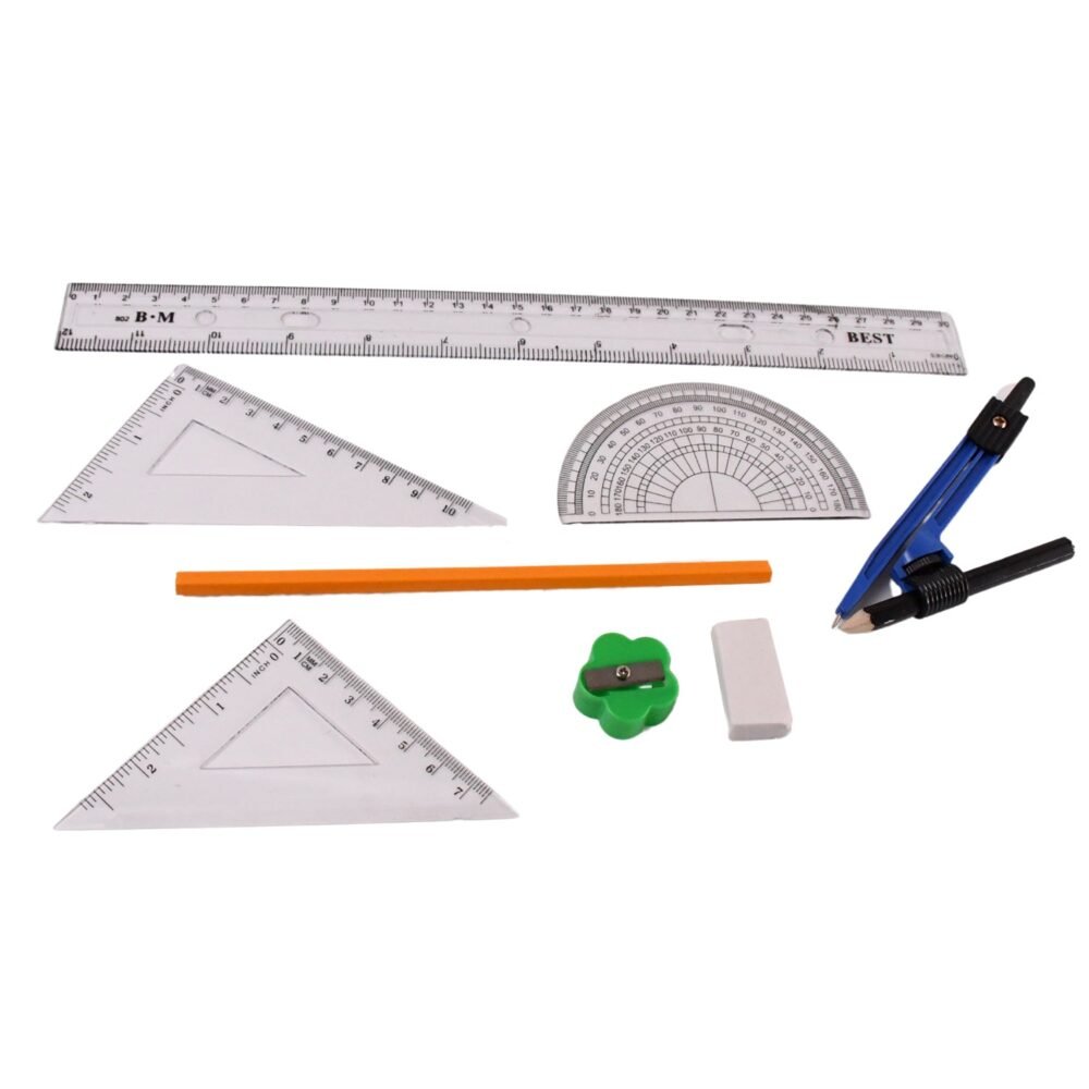 9-in-1 Stationery Set – Durable Complete School & Office Kit