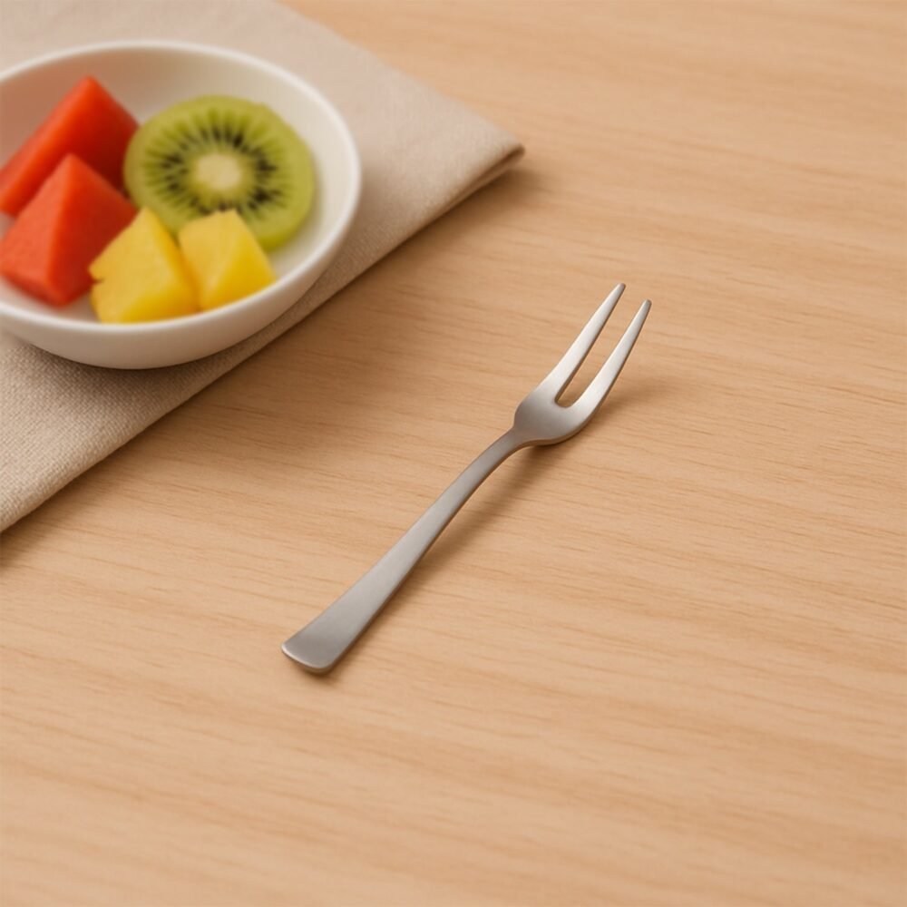 Stainless Steel Fruit Fork Set – Durable & Elegant 6 Pieces