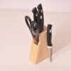 05_0bd0a6fe-8394-46e2-a72b-e923313e1fe4.jpg Kitchen Knife Set – 5-Piece Black Set with Wooden Block & Scissors
