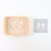 Wall Mounted Soap Dish Holder – Self Adhesive with Drainage