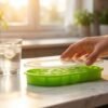 Oval Silicone Ice Cube Tray – Easy Release & Odor-Free Storage