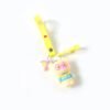 Teddy Bear Keychain – Cute Cartoon Bag Charm with Love Strap