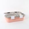 3-Compartment Lunch Box – Leak-Proof Stainless Steel Tiffin
