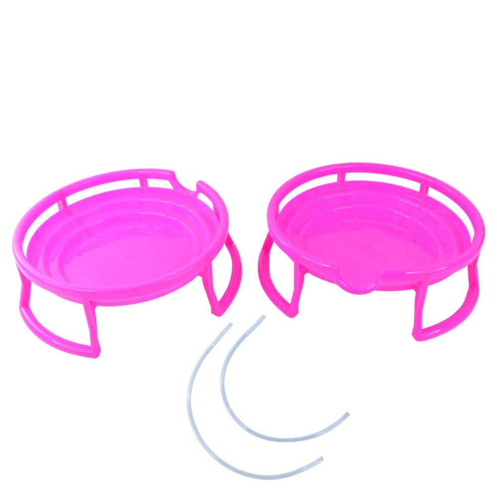 Plastic Water Pot Stand Set – Durable & Stable Support (2-Piece)