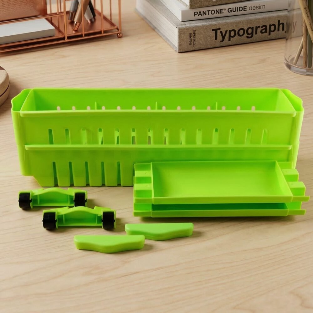 Slim Storage Rack – Space-Saving Multipurpose Organizer for Narrow Spaces