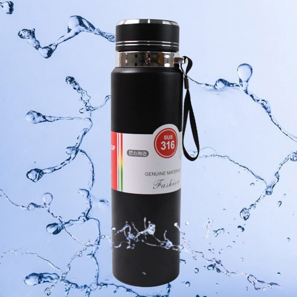 Stainless Steel Insulated Water Bottle – Leakproof 1000ml Flask