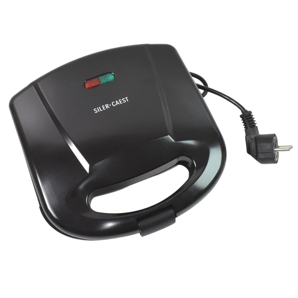 Sandwich Maker Non-Stick Plates – Easy Use with Indicator Lights