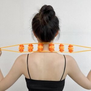 Back Massage Roller Rope – Portable Pain Relief & Muscle Relaxation