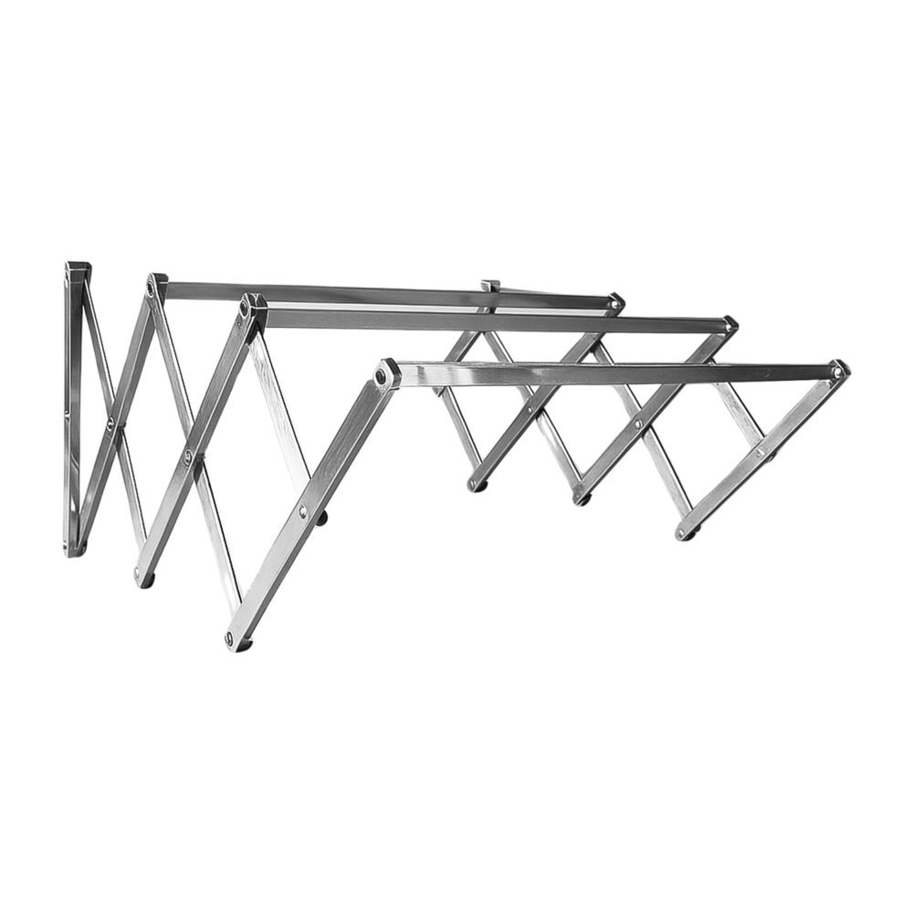 Stainless Steel Folding Clothes Drying Rack – Space-Saving & Durable