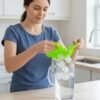 Honeycomb Silicone Ice Cube Tray with Lid – Hexagon Shape Design