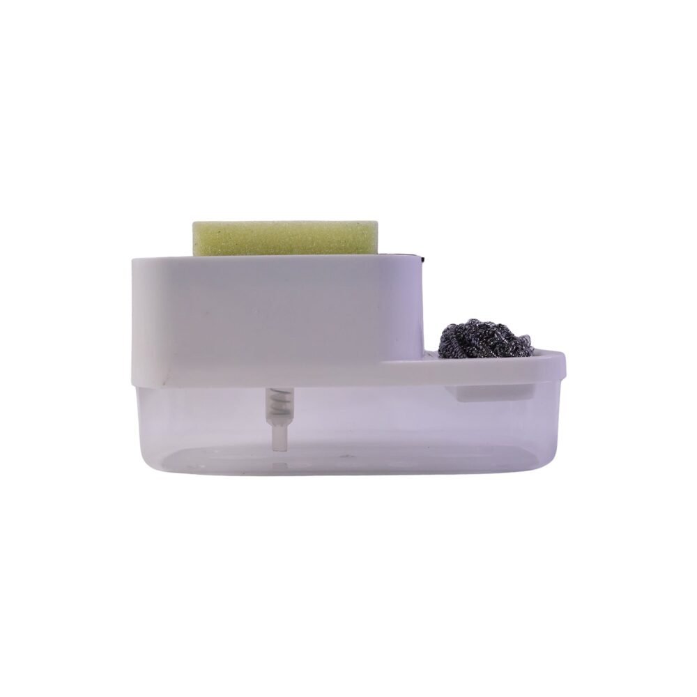 Dish Soap Dispenser & Sponge Holder – Compact & Durable | VelvetBubbles