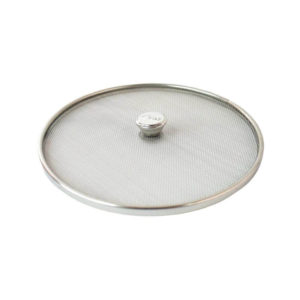 Stainless Steel Mesh Splatter Guard – Safe & Mess-Free Frying