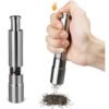 05_69453e2b-34a7-4c78-af37-3828fb76f4f5.jpg Thumb Press Grinder ñ Steel Salt & Pepper Mill | ProChef Gadgets